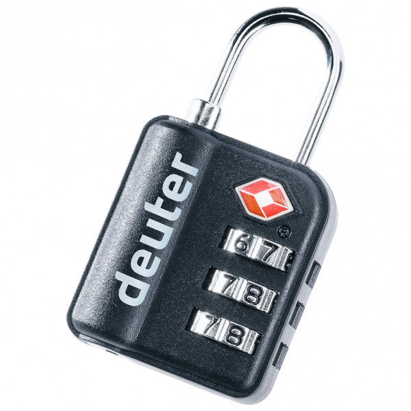 Deuter - TSA Pad Lock - Reiseschloss schwarz von Deuter