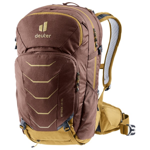 Deuter - Women's Attack 18 SL - Velorucksack Gr 18 l beige;braun von Deuter