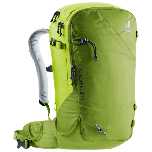 Deuter - Women's Freerider Pro 32+ SL - Skitourenrucksack Gr 32 + 10 l blau;oliv/grün von Deuter