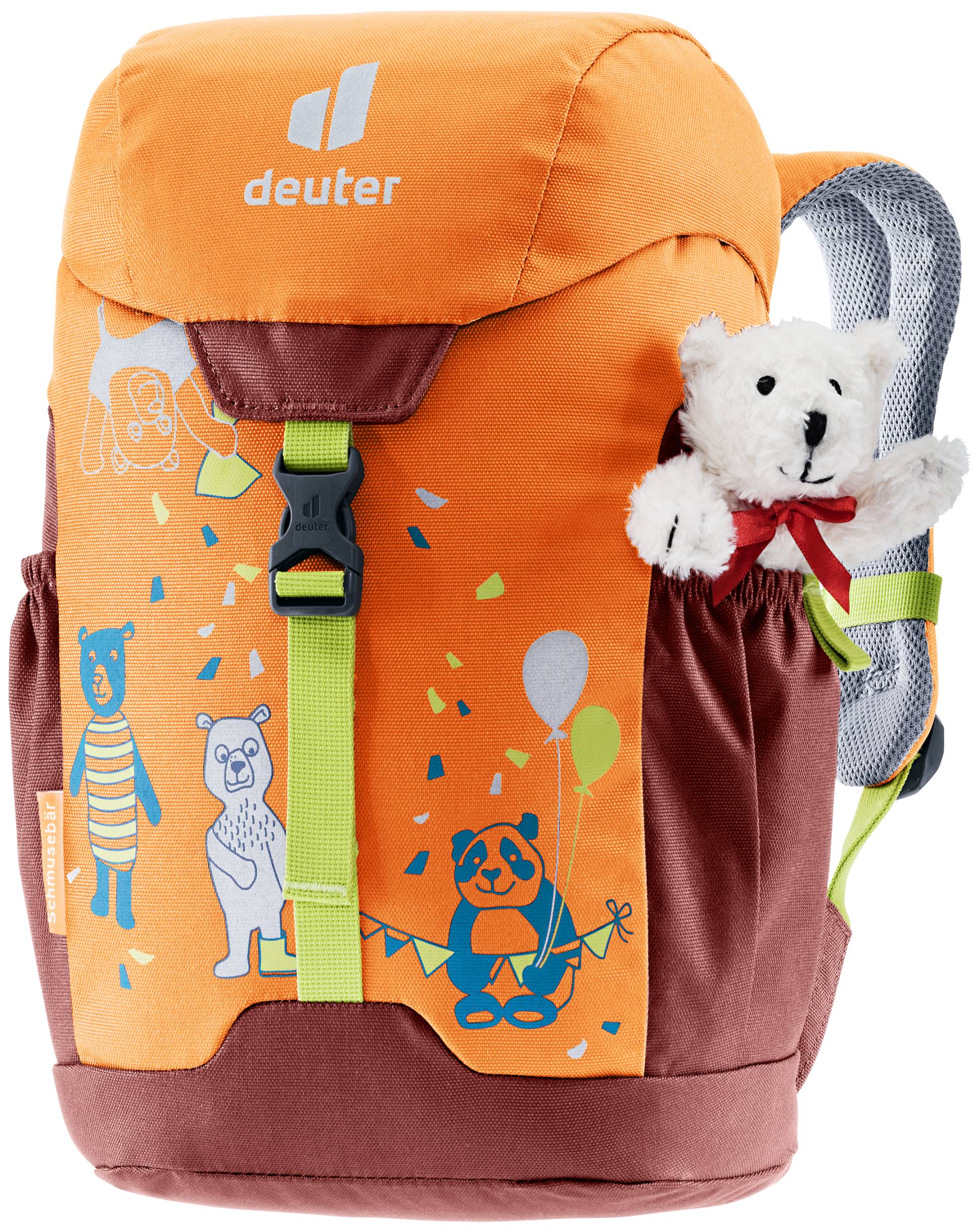 deuter Kinderrucksack »SCHMUSEBÄR«, Reflektoren, für Kinder von Deuter