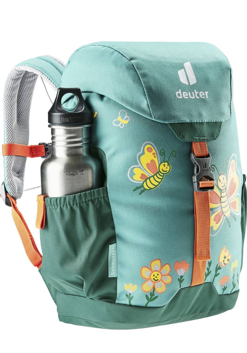 deuter Kinderrucksack »SCHMUSEBÄR MIT TEDDY 8 L«, Reflektoren von Deuter