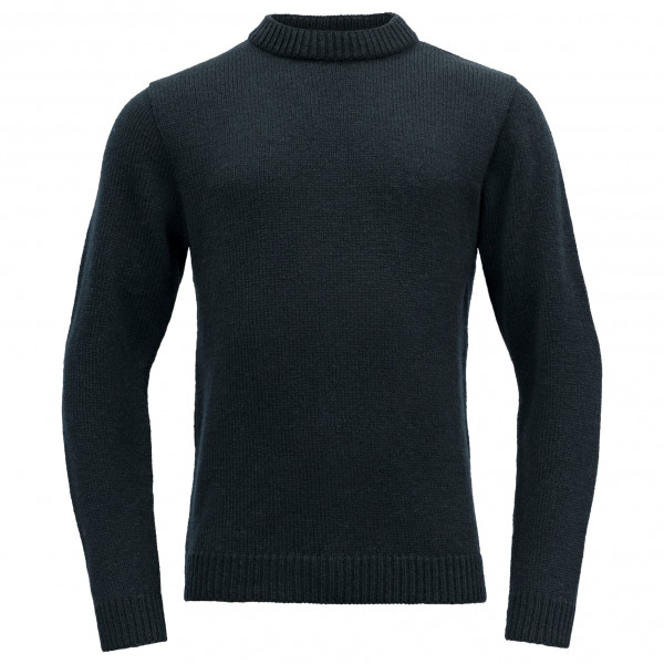 Devold - Arktis Sweater Crew Neck - Wollpullover Gr M schwarz von Devold