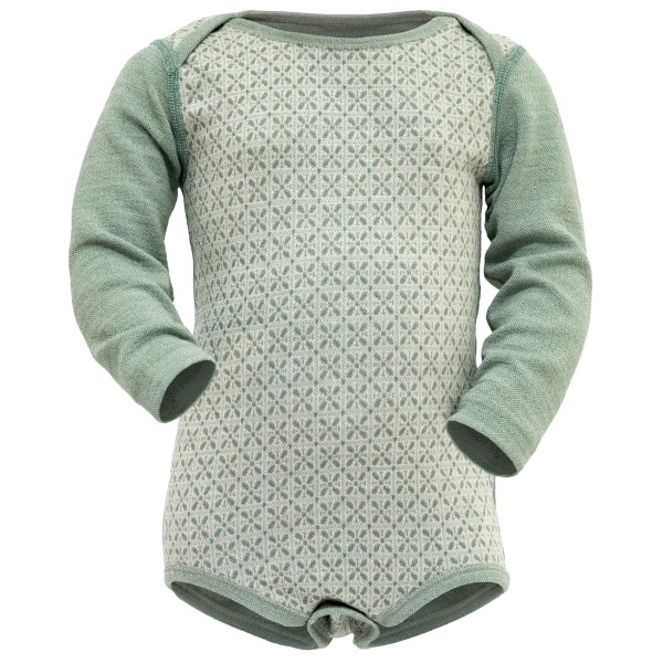 Devold - Baby's Litleegga Merino Body - Merinounterwäsche Gr 92 grau von Devold