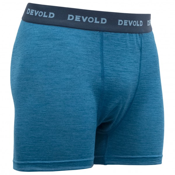 Devold - Breeze Boxer - Merinounterwäsche Gr L blau von Devold