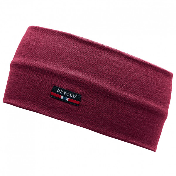 Devold - Breeze Headband - Stirnband Gr One Size rot von Devold