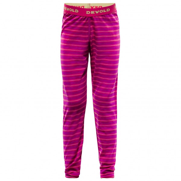 Devold - Breeze Kid Long Johns - Merinounterwäsche Gr 2 Years;4 Years;6 Years;8 Years blau;rosa von Devold