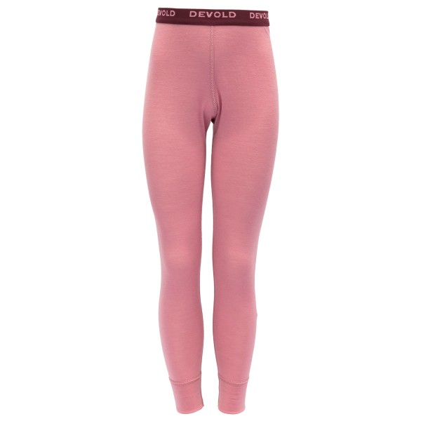 Devold - Breeze Kid Long Johns - Merinounterwäsche Gr 2 Years rosa von Devold