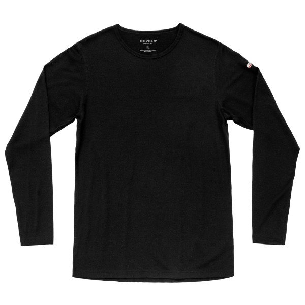 Devold - Breeze Plus Merino 200 Shirt - Merinounterwäsche Gr L schwarz von Devold