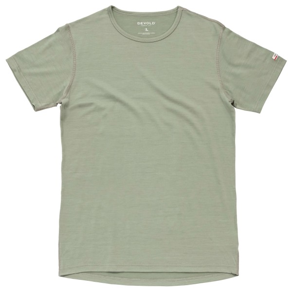 Devold - Breeze Plus Merino 200 T-Shirt - Merinounterwäsche Gr L oliv von Devold