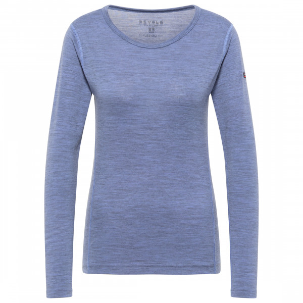 Devold - Breeze Woman Shirt - Merinounterwäsche Gr L;M;S;XL;XS beige;grau/weiß;rot;schwarz/grau;türkis Devold - Breeze Woman Shirt - Merinounterwäsche Gr L;M;S;XL;XS beige;grau/weiß;rot;schwarz/grau;türkis von Devold