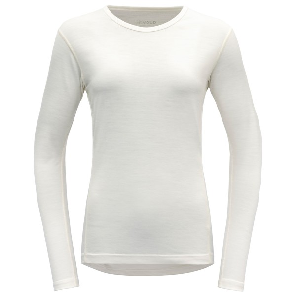 Devold - Breeze Woman Shirt - Merinounterwäsche Gr M grau/weiß von Devold