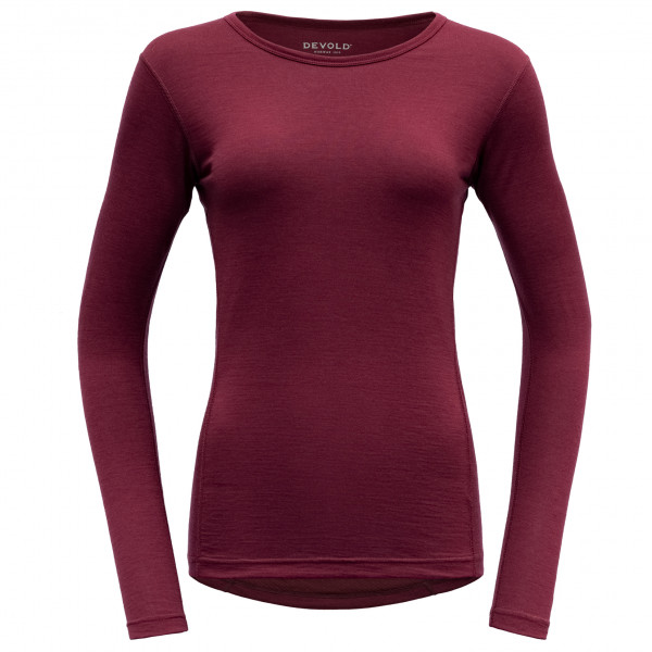 Devold - Breeze Woman Shirt - Merinounterwäsche Gr M rot von Devold