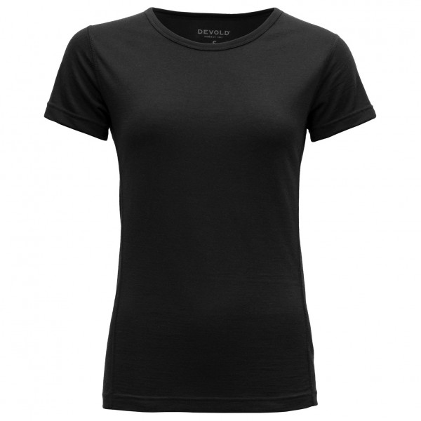 Devold - Breeze Woman T-Shirt - Merinounterwäsche Gr L schwarz von Devold