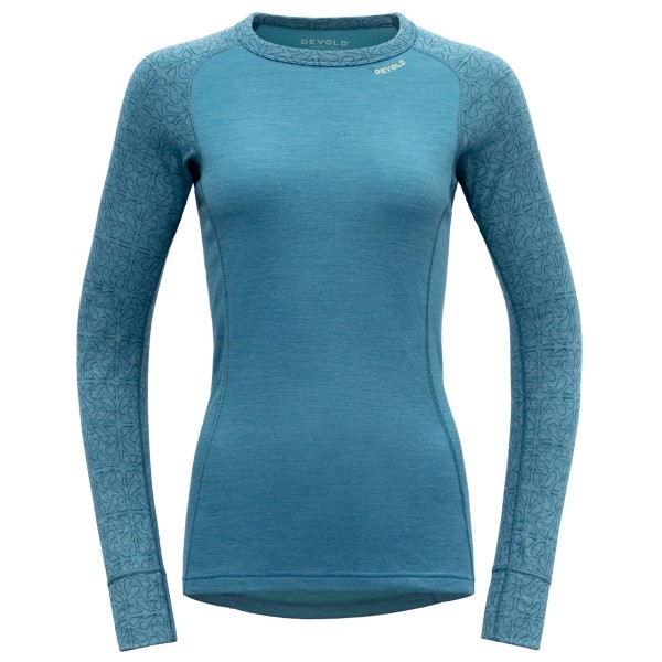 Devold - Duo Active Woman Shirt - Merinounterwäsche Gr L blau von Devold