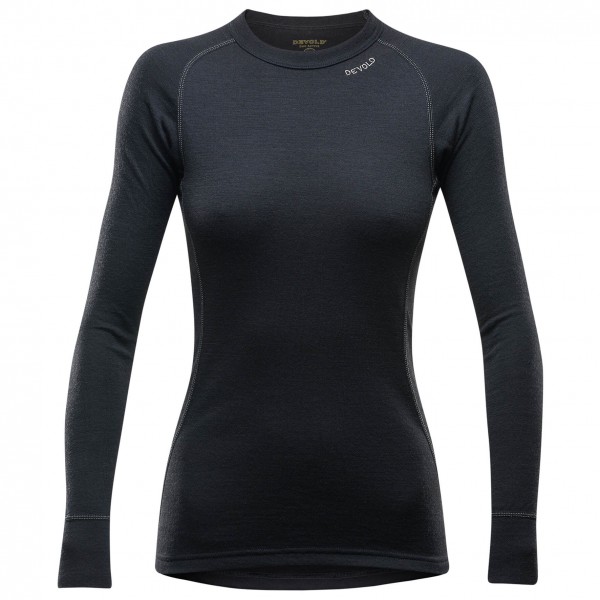 Devold - Duo Active Woman Shirt - Merinounterwäsche Gr M schwarz von Devold