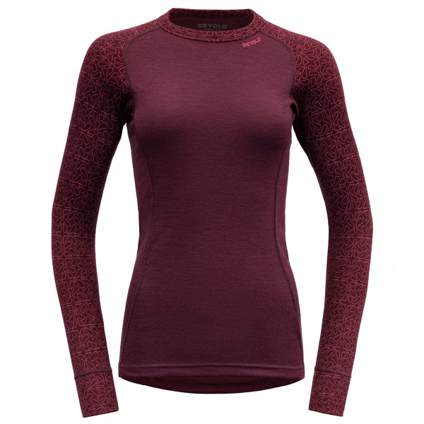 Devold - Duo Active Woman Shirt - Merinounterwäsche Gr S rot von Devold