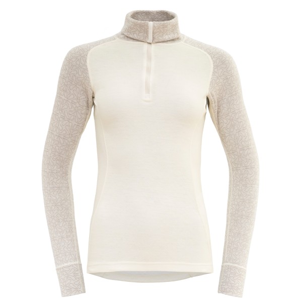 Devold - Duo Active Woman Zip Neck - Merinounterwäsche Gr L weiß von Devold