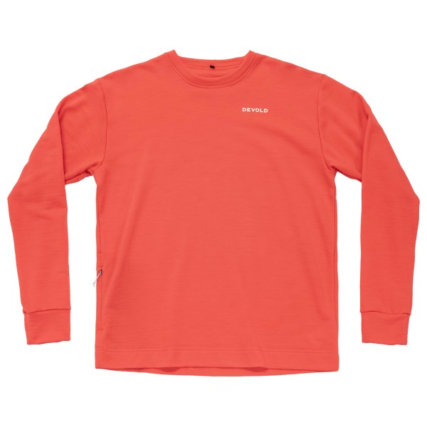 Devold - Everyday Crew - Merinolongsleeve Gr L rot von Devold