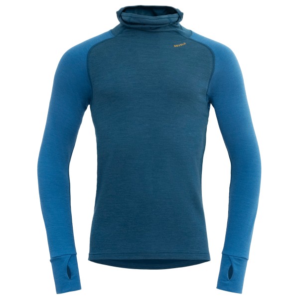 Devold - Expedition Merino Silk Hoodie - Merinounterwäsche Gr L;S;XL;XXL blau von Devold