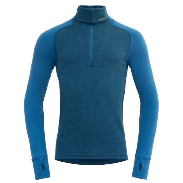 Devold - Expedition Merino Silk Zip - Merinounterwäsche Gr L;M;S;XL;XXL blau von Devold