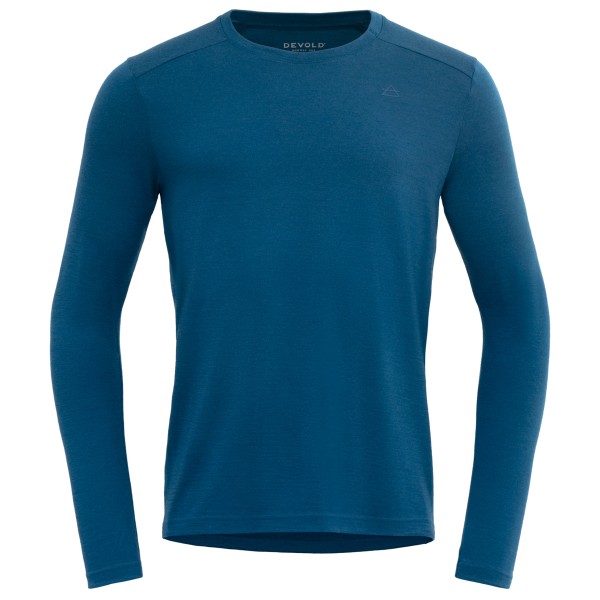 Devold - Hovland Merino 200 Shirt - Merinoshirt Gr S blau von Devold