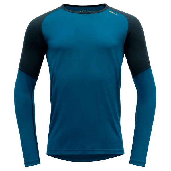 Devold - Jakta Merino 200 Shirt - Merinounterwäsche Gr M blau von Devold