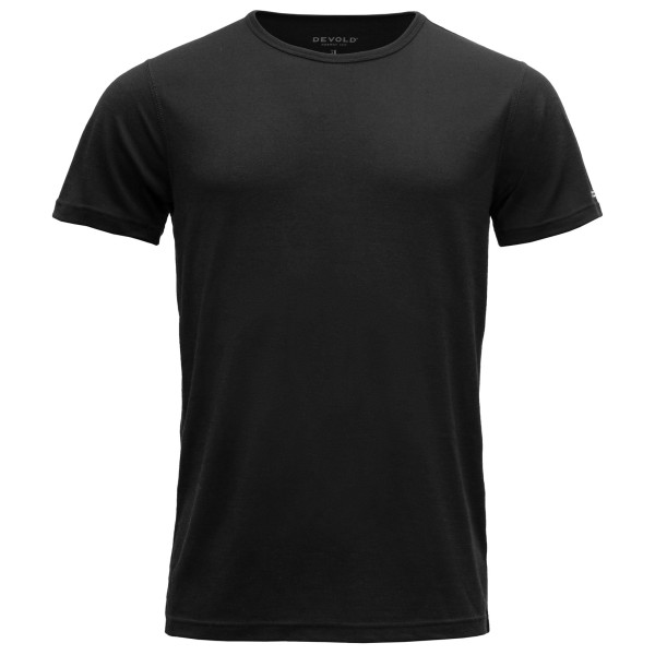 Devold - Jakta Merino 200 T-Shirt - Merinounterwäsche Gr L schwarz von Devold