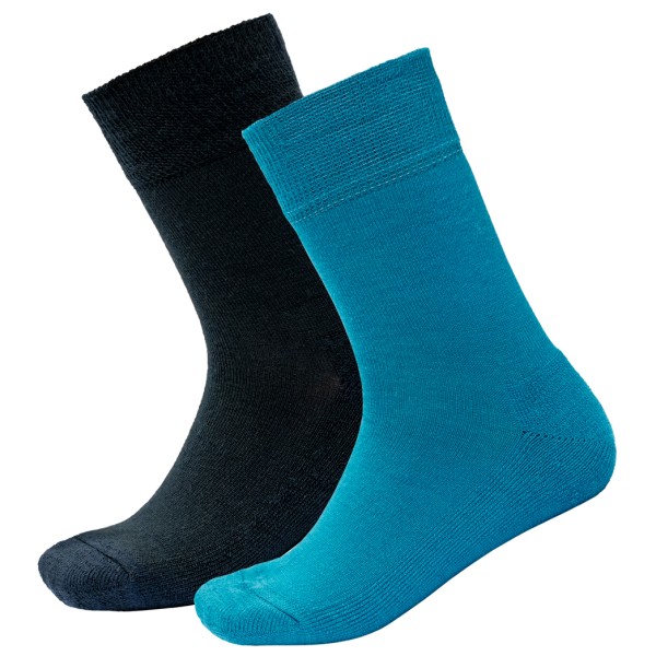 Devold - Kid's Daily Merino Medium Sock 2-Pack - Multifunktionssocken Gr 25-27 blau von Devold