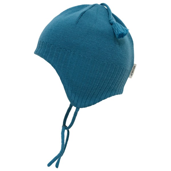 Devold - Kid's Hildre Merino Beanie - Mütze Gr 52 cm blau;weiß/beige von Devold