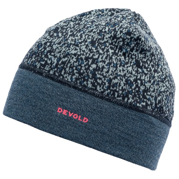 Devold - Kvitegga Merino 230 Beanie - Mütze Gr 58 blau von Devold