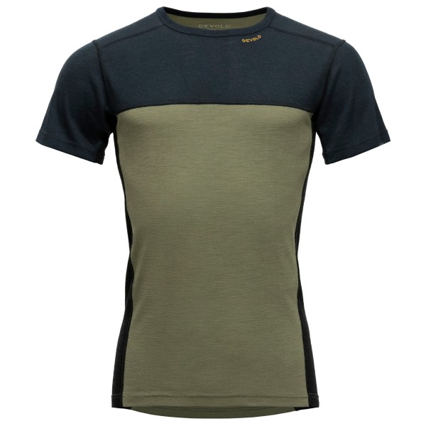 Devold - Lauparen Merino 190 T-Shirt - Merinounterwäsche Gr L oliv von Devold