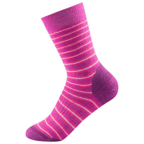 Devold - Multi Heavy Kid Sock - Multifunktionssocken Gr 25-27;28-30;31-34 blau;rosa von Devold