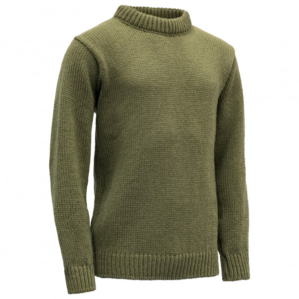 Devold - Nansen Sweater Crew Neck - Wollpullover Gr S oliv von Devold