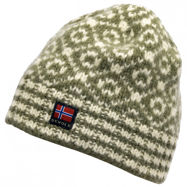 Devold - Svalbard Beanie - Mütze Gr 58 cm oliv von Devold