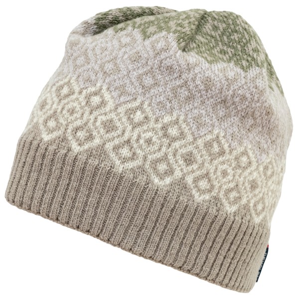 Devold - Syvde Wool Beanie - Mütze Gr 58 cm grau/beige von Devold