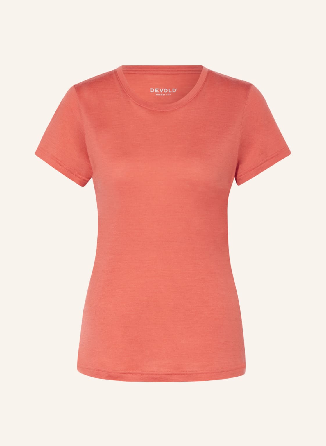 Devold T-Shirt Eika Merino 150 orange von Devold
