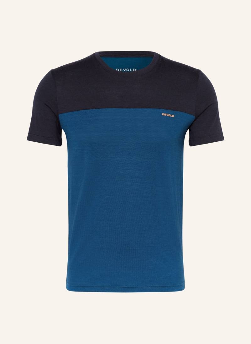 Devold T-Shirt blau von Devold