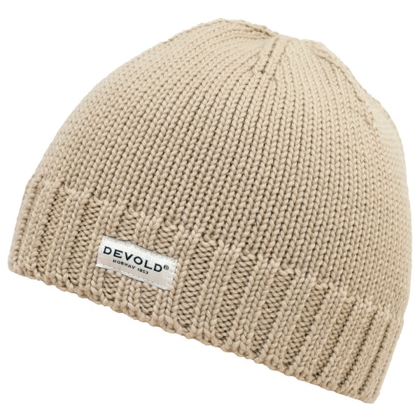 Devold - Tue Merino Beanie - Mütze Gr 58 cm beige von Devold