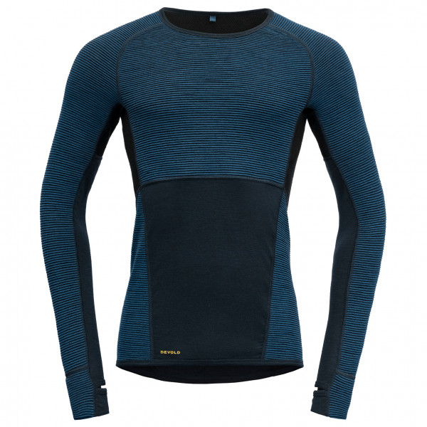 Devold - Tuvegga Sport Air Shirt - Merinounterwäsche Gr L blau von Devold