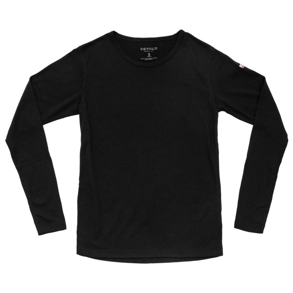 Devold - Women's Breeze Plus Merino 200 Shirt - Merinounterwäsche Gr L schwarz von Devold