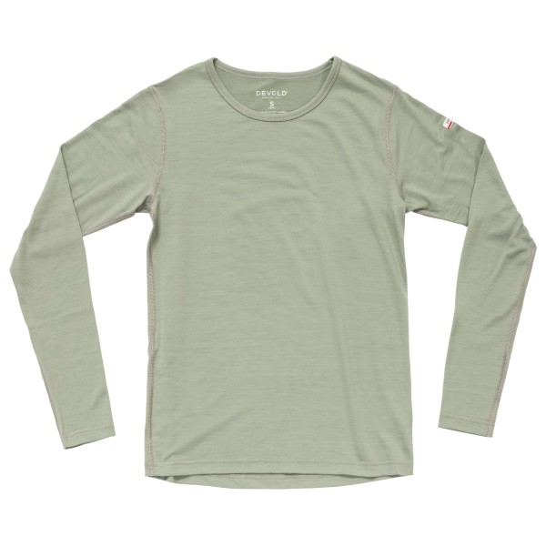 Devold - Women's Breeze Plus Merino 200 Shirt - Merinounterwäsche Gr M grau von Devold