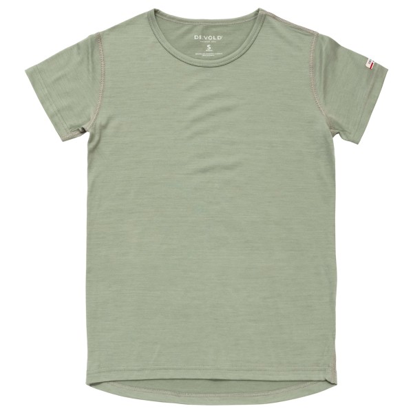 Devold - Women's Breeze Plus Merino 200 T-Shirt - Merinounterwäsche Gr M oliv von Devold