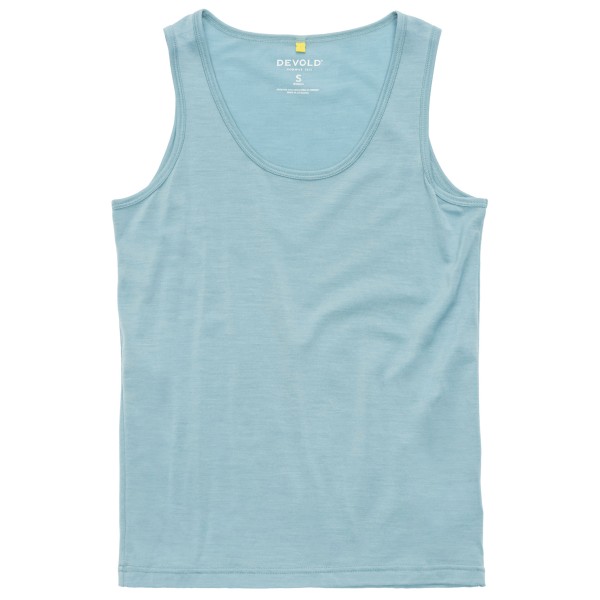 Devold - Women's Classic Tank - Merinoshirt Gr L blau von Devold