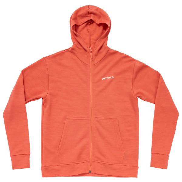 Devold - Women's Everyday Zip Hoodie - Merinojacke Gr M rot Devold - Women's Everyday Zip Hoodie - Merinojacke Gr M rot von Devold