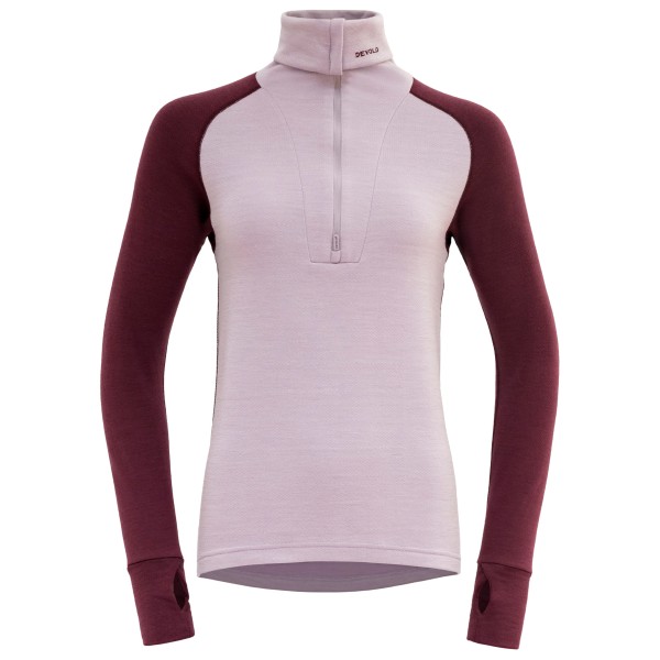 Devold - Women's Expedition Merino Silk Zip - Merinounterwäsche Gr L;M;S;XL lila von Devold