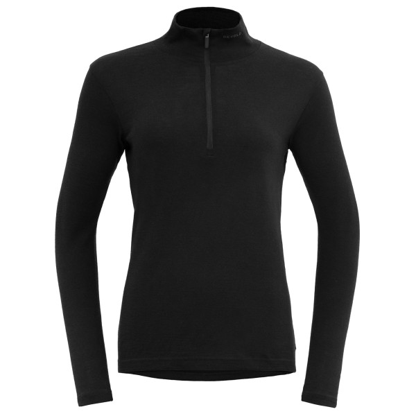 Devold - Women's Jakta Merino 200 Zip Neck - Merinounterwäsche Gr L;M;S;XL;XS schwarz von Devold