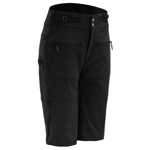 Devold - Women's Kløvstien Merino MTB Shorts - Velohose Gr S schwarz von Devold