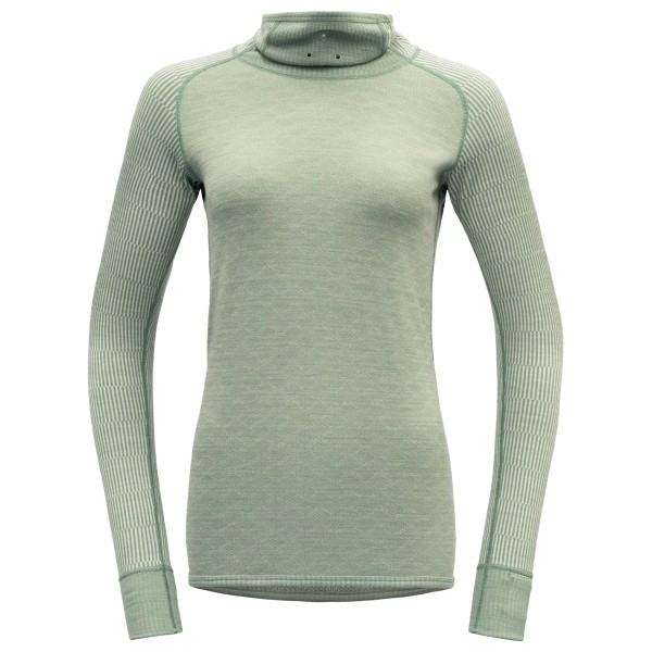 Devold - Women's Kvitegga Merino 230 H. Neck Raw - Merinoshirt Gr L weiß von Devold