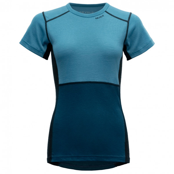 Devold - Women's Lauparen T-Shirt - Merinounterwäsche Gr XL blau von Devold