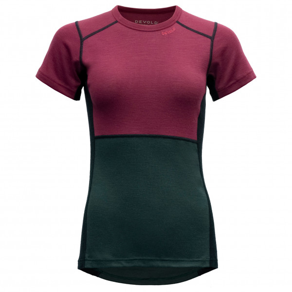 Devold - Women's Lauparen T-Shirt - Merinounterwäsche Gr XL bunt von Devold